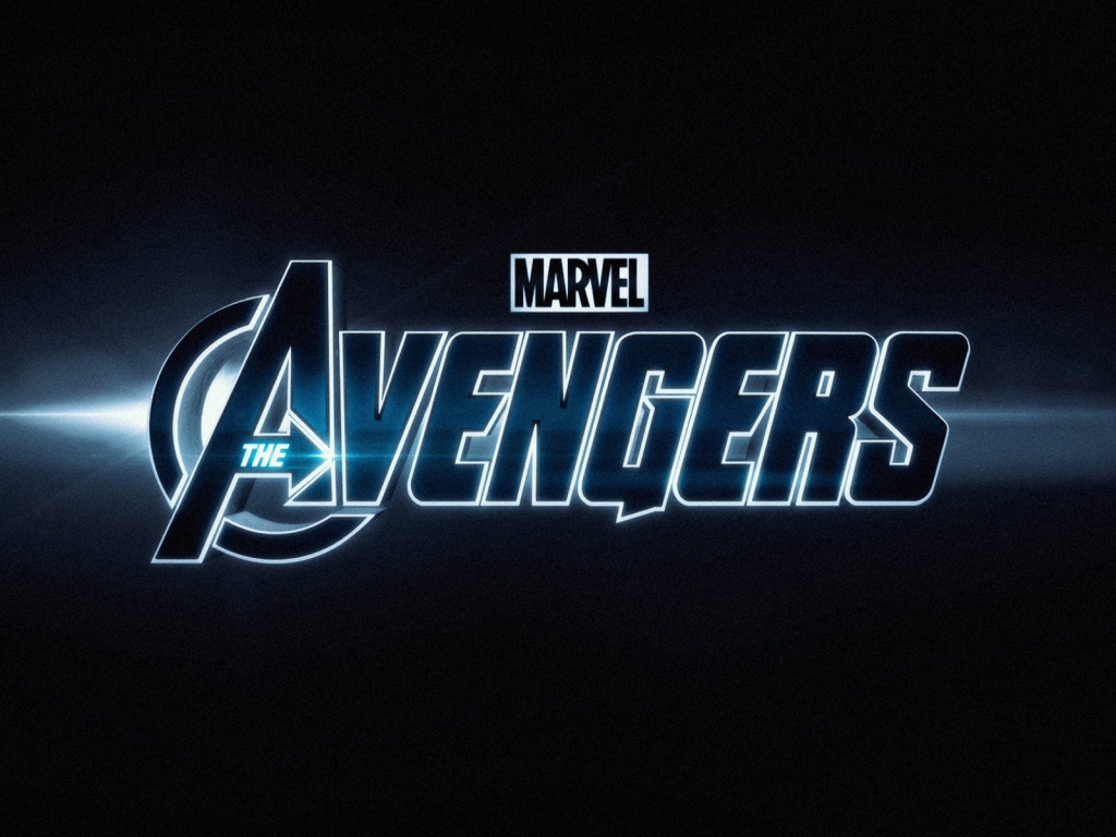 The Avengers Movie Logo for 1024 x 768 resolution