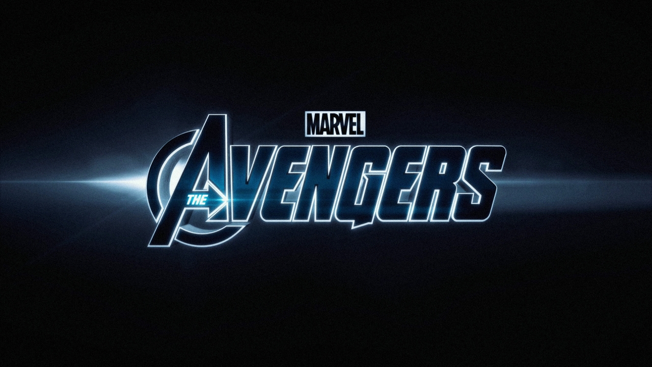 The Avengers Movie Logo for 1280 x 720 HDTV 720p resolution