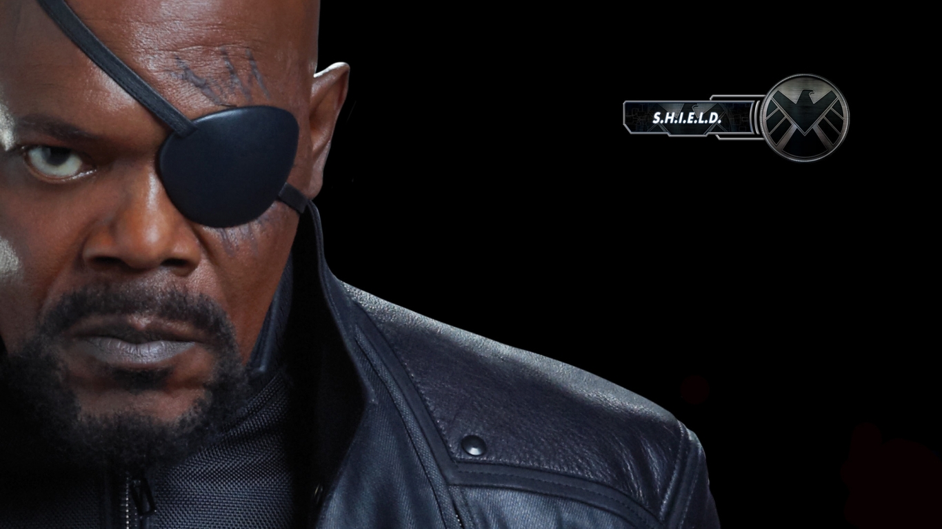 The Avengers Nick Fury for 1366 x 768 HDTV resolution