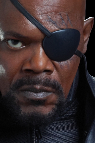 The Avengers Nick Fury for 320 x 480 iPhone resolution