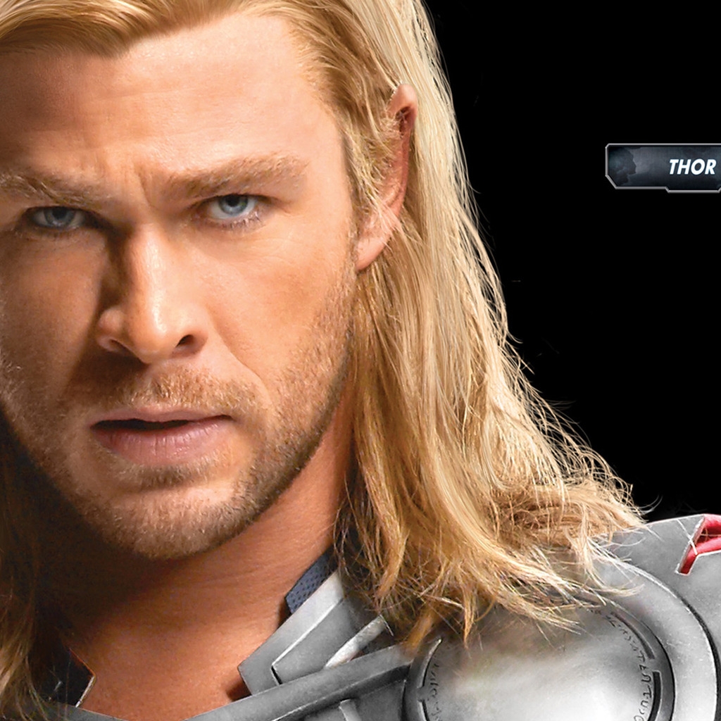 The Avengers Thor for 1024 x 1024 iPad resolution