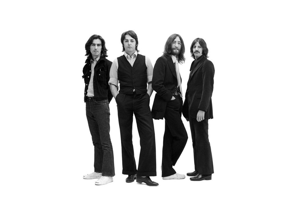 The Beatles Minimal for 1024 x 768 resolution