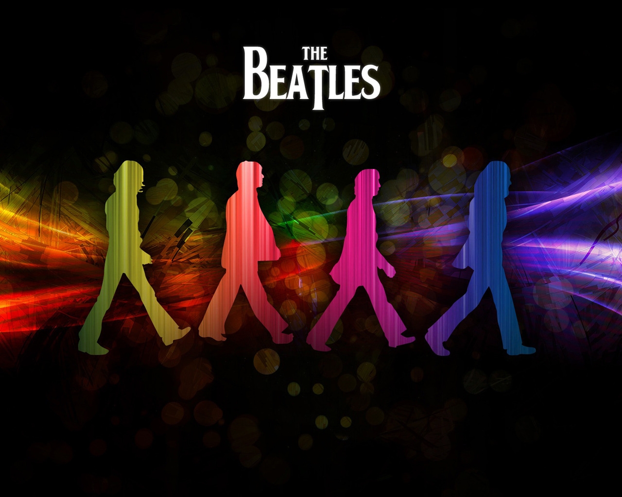 The Beatles Shadows for 1280 x 1024 resolution