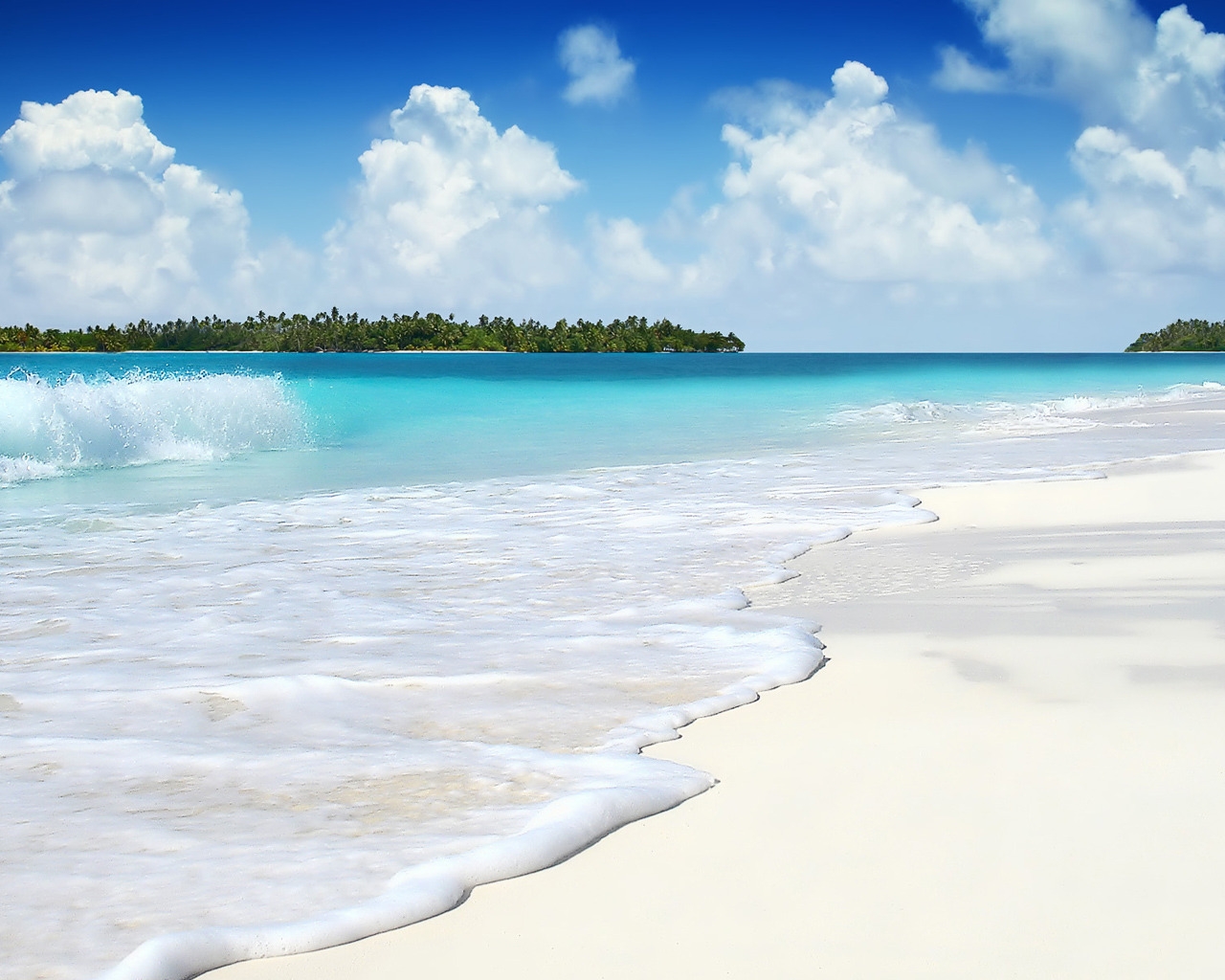 The Beautiful Summer Island for 1280 x 1024 resolution
