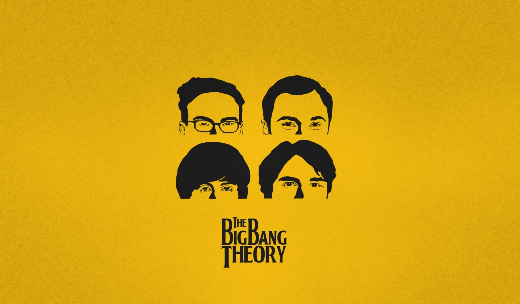 The Big Bang Theory Actors for 1024 x 600 widescreen resolution