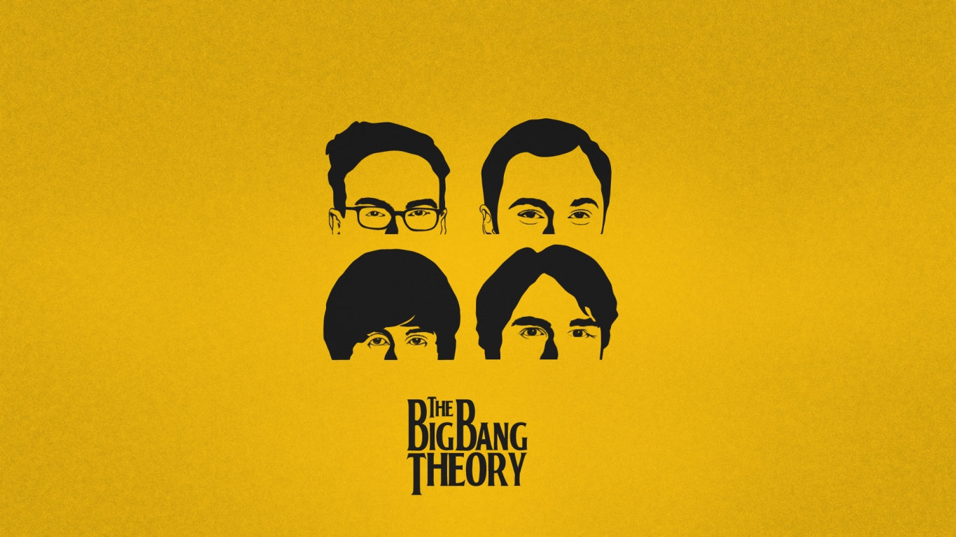 The Big Bang Theory Actors for 1366 x 768 HDTV resolution