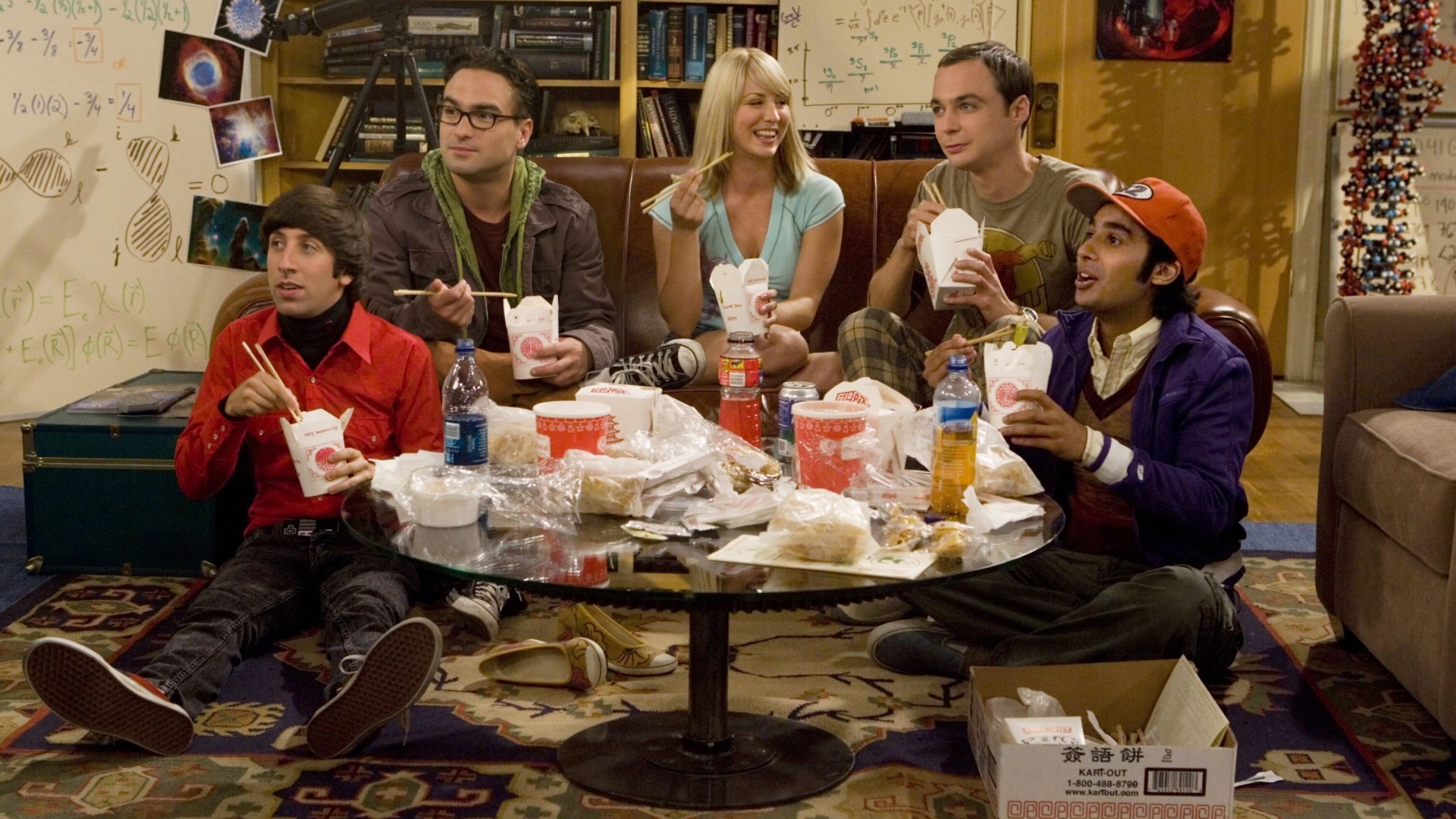 The Big Bang Theory Characters for 1920 x 1080 HDTV 1080p resolution