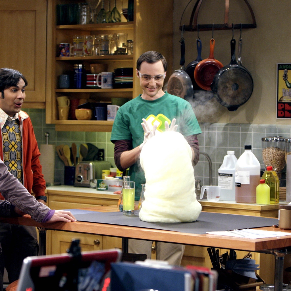 The Big Bang Theory Experiment for 1024 x 1024 iPad resolution