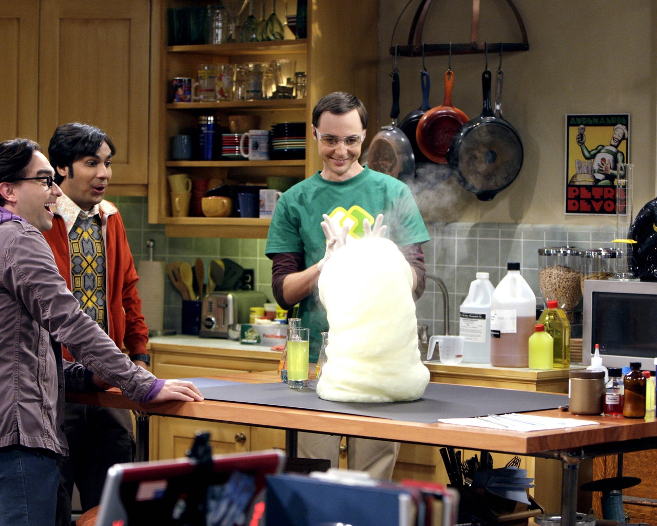 The Big Bang Theory Experiment for 1280 x 1024 resolution