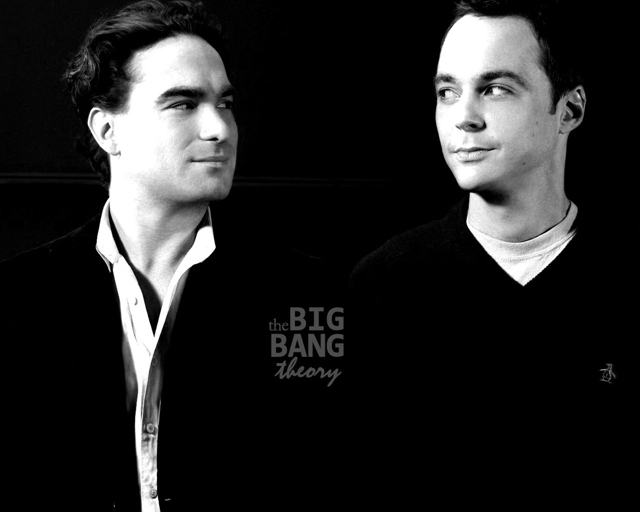 The Big Bang Theory Leonard and Sheldon for 1280 x 1024 resolution