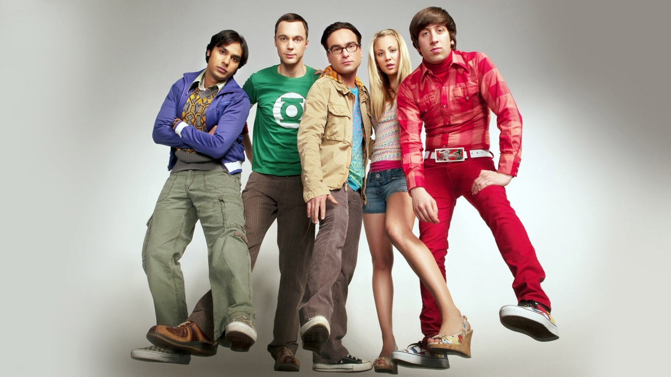 The Big Bang Theory New Season for 1366 x 768 HDTV resolution