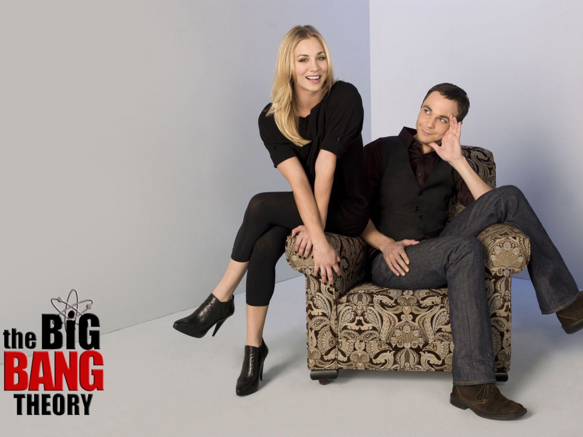 The Big Bang Theory Penny and Sheldon for 1152 x 864 resolution