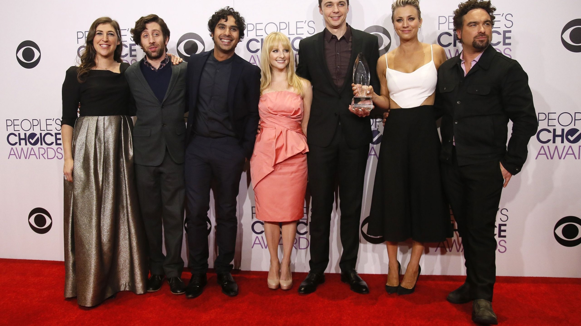 The Big Bang Theory Peoples Choice Awards for 1920 x 1080 HDTV 1080p resolution