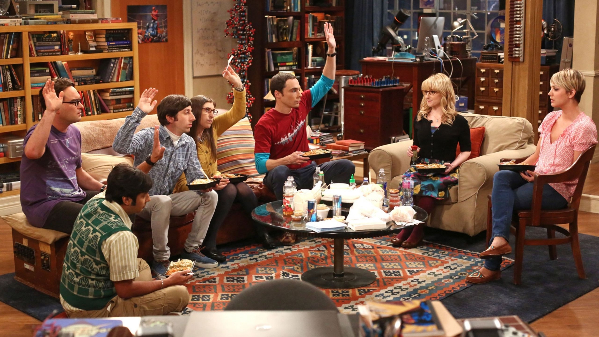 The Big Bang Theory Scene for 1920 x 1080 HDTV 1080p resolution