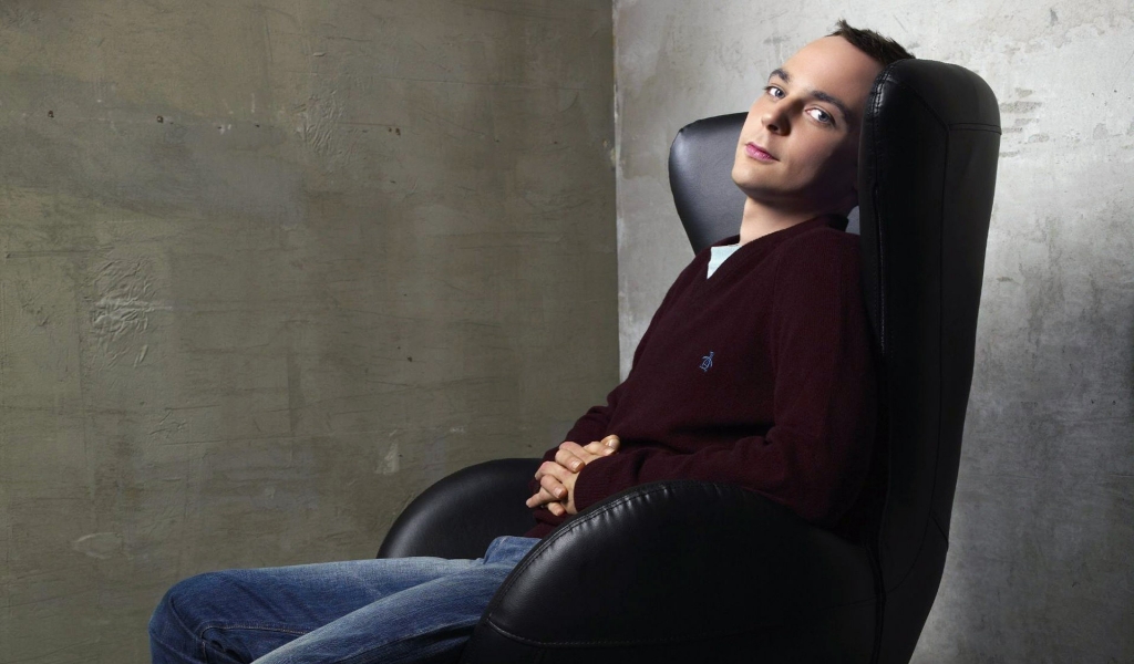 The Big Bang Theory Sheldon Cooper for 1024 x 600 widescreen resolution