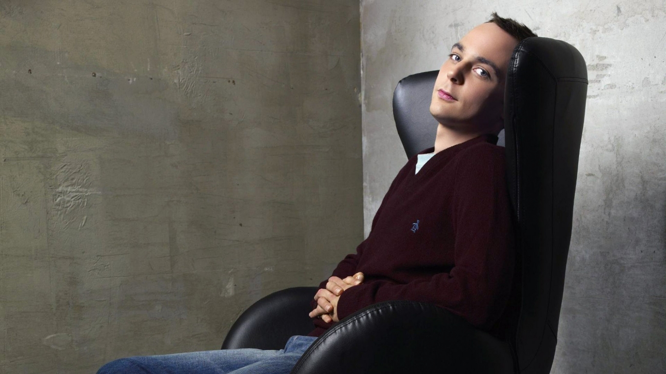 The Big Bang Theory Sheldon Cooper for 1366 x 768 HDTV resolution