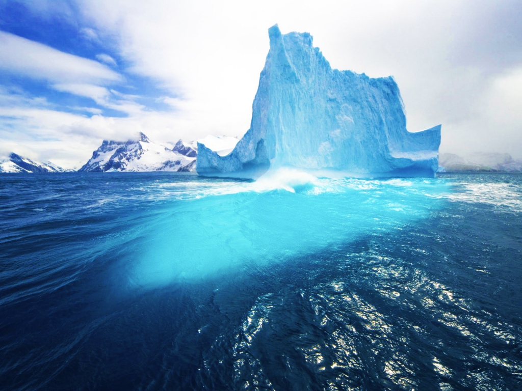 The Big Iceberg for 1024 x 768 resolution