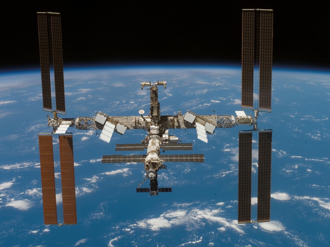 The Big Iss Earth Orbit for 1152 x 864 resolution
