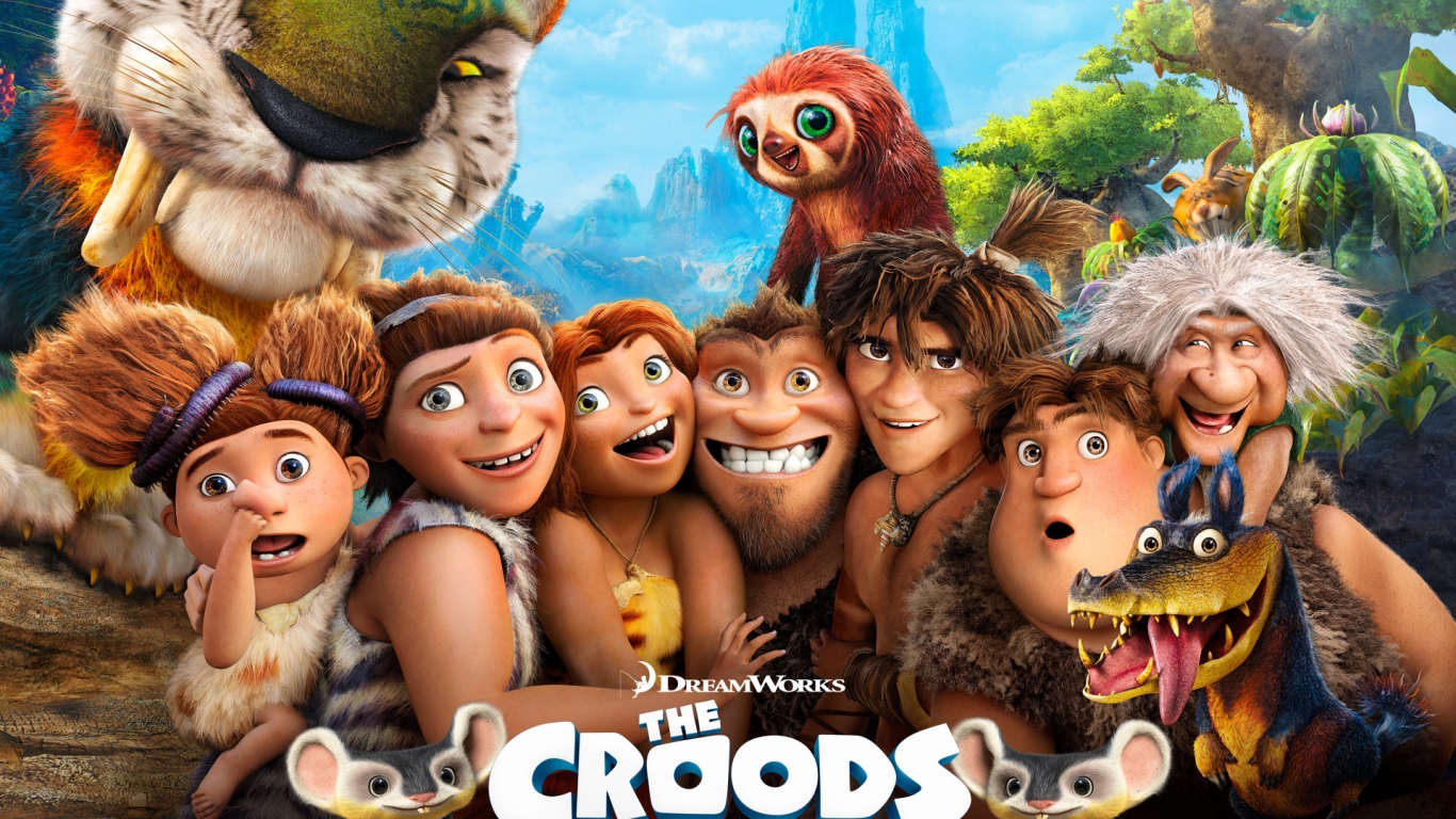 The Croods for 1366 x 768 HDTV resolution