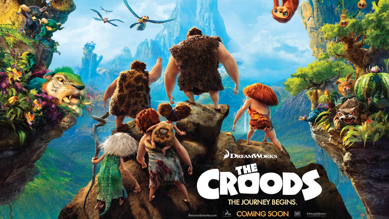 The Croods 2013 Movie for 1280 x 720 HDTV 720p resolution