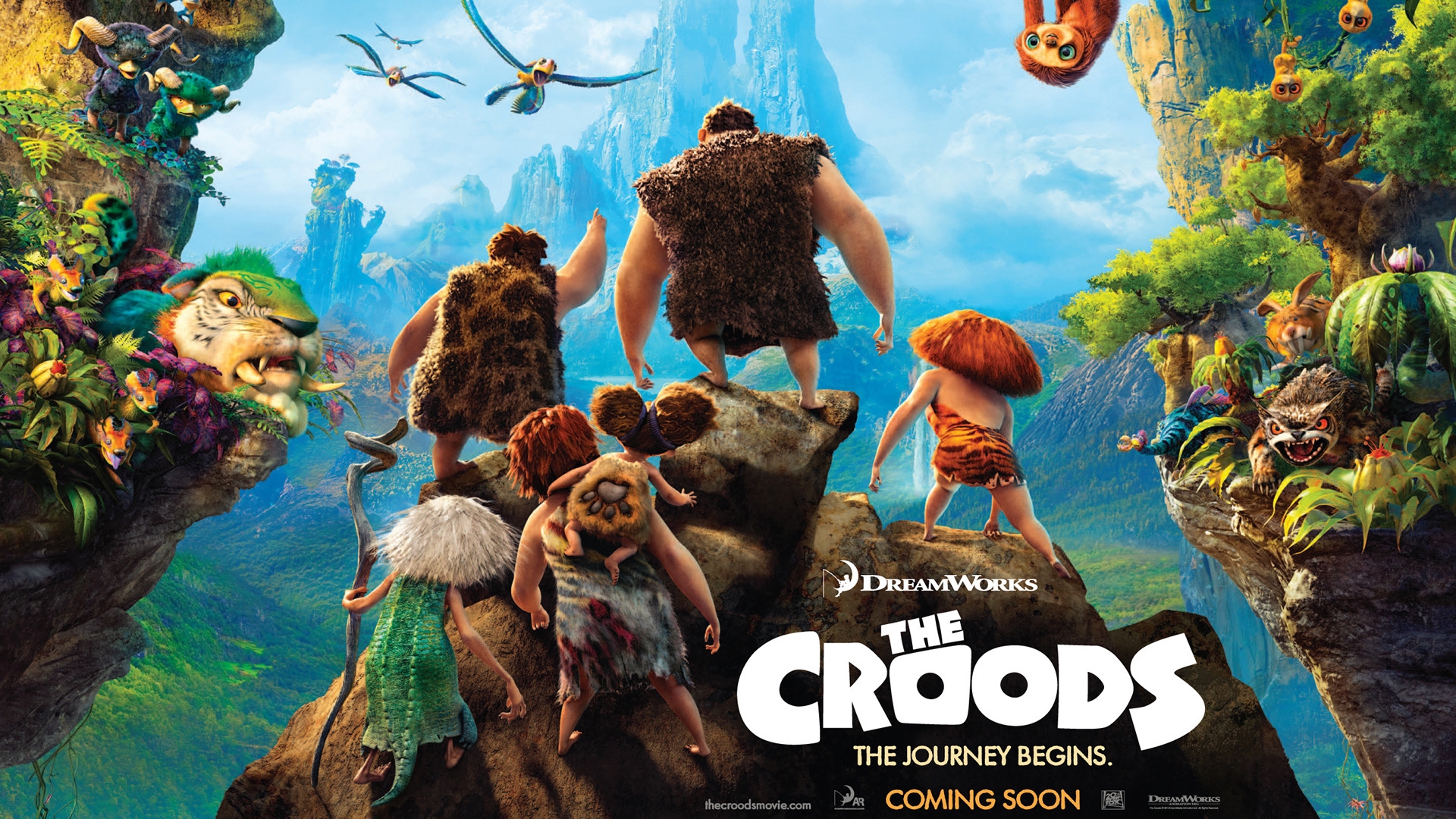 The Croods 2013 Movie for 1920 x 1080 HDTV 1080p resolution