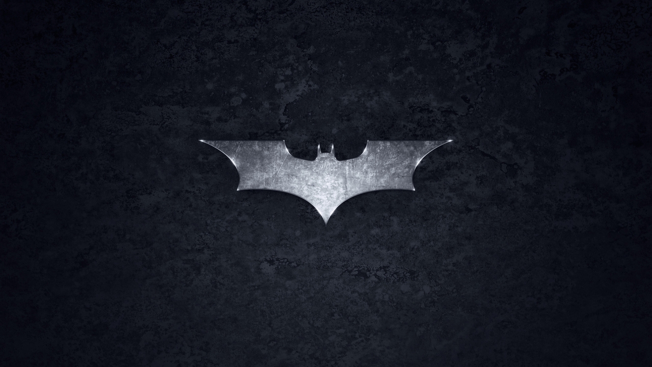The Dark Knight Symbol for 1280 x 720 HDTV 720p resolution