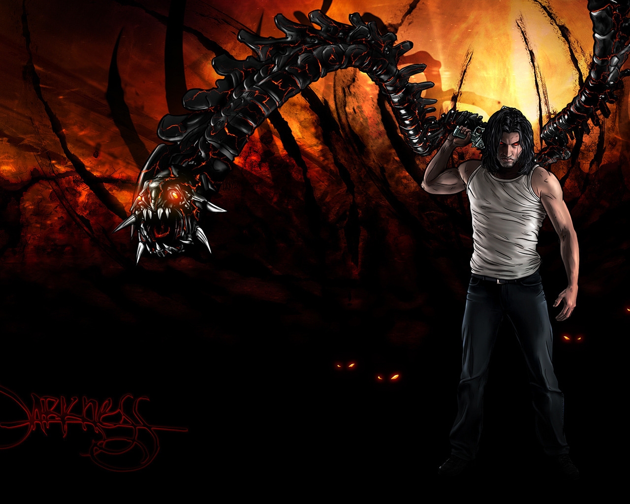 The Darkness 2 Game 2012 for 1280 x 1024 resolution
