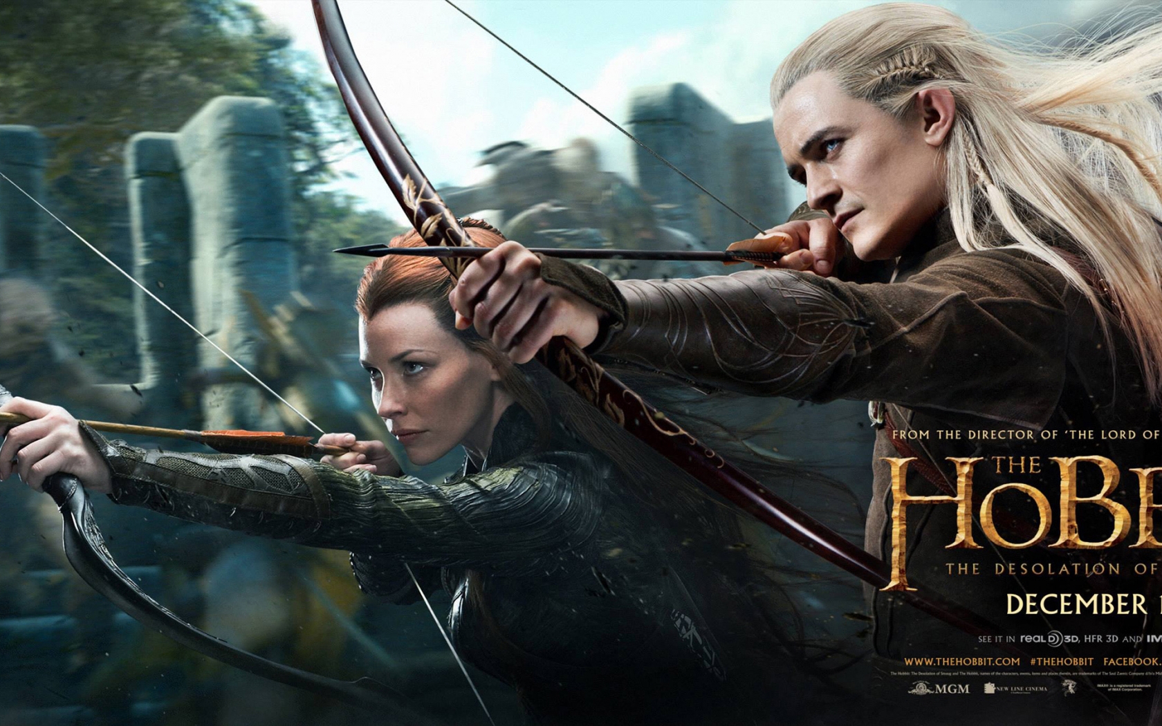 The Desolation of Smaug for 1680 x 1050 widescreen resolution