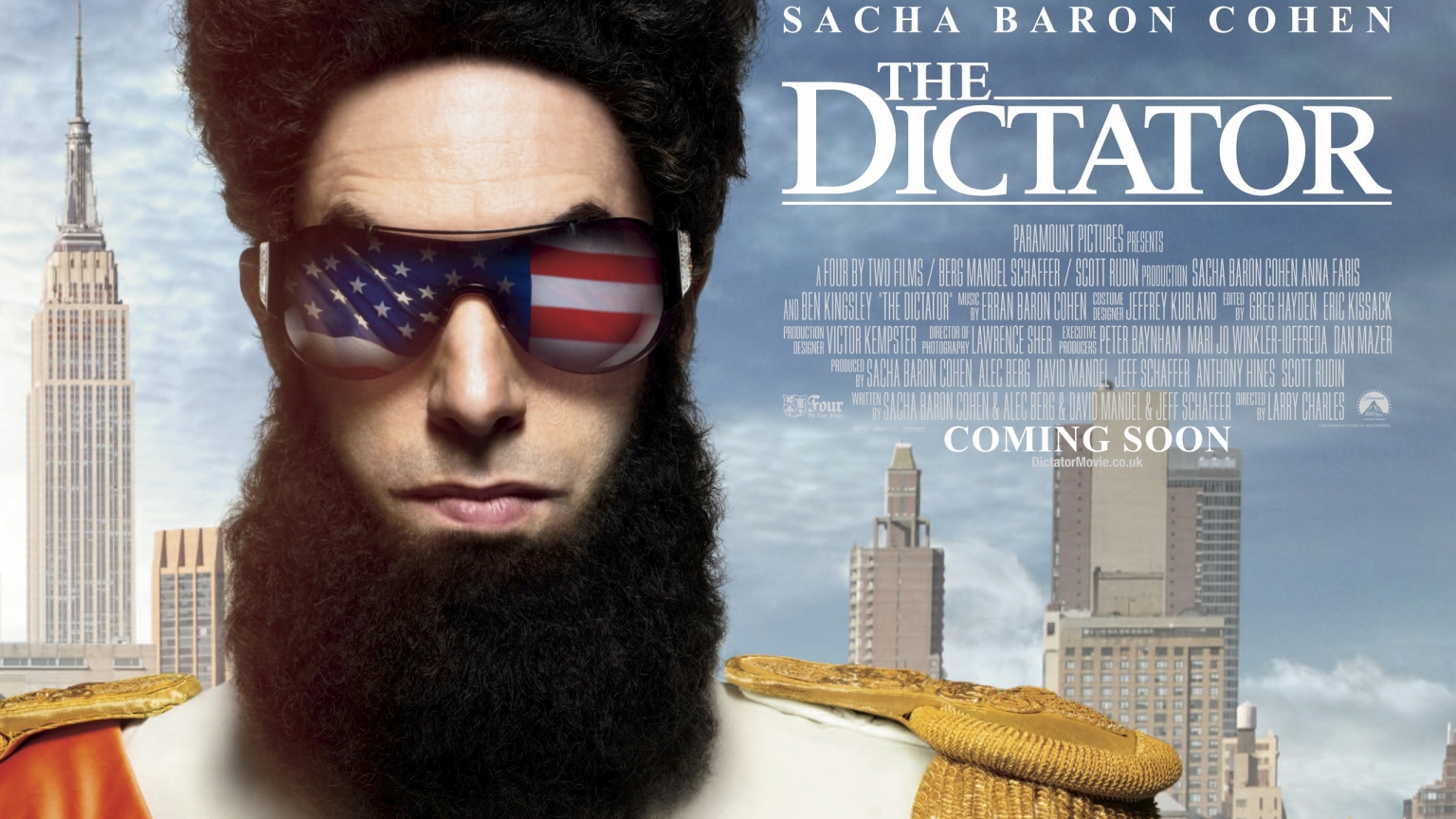 The Dictator Film for 1536 x 864 HDTV resolution