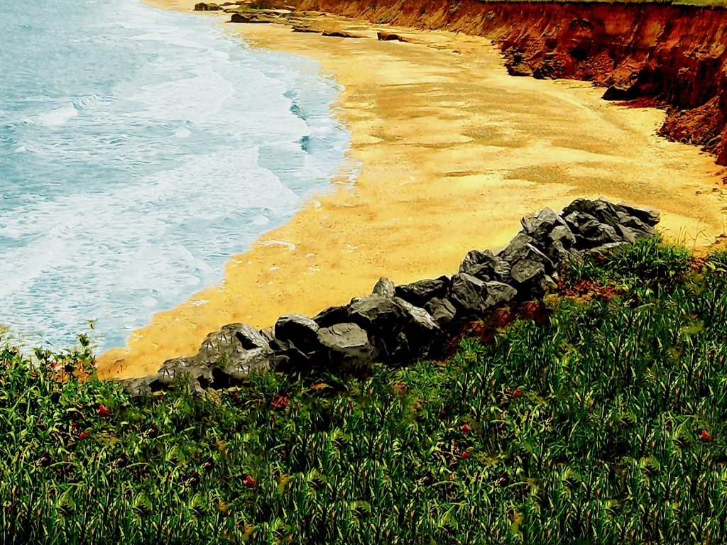 The Dream Beach for 1024 x 768 resolution