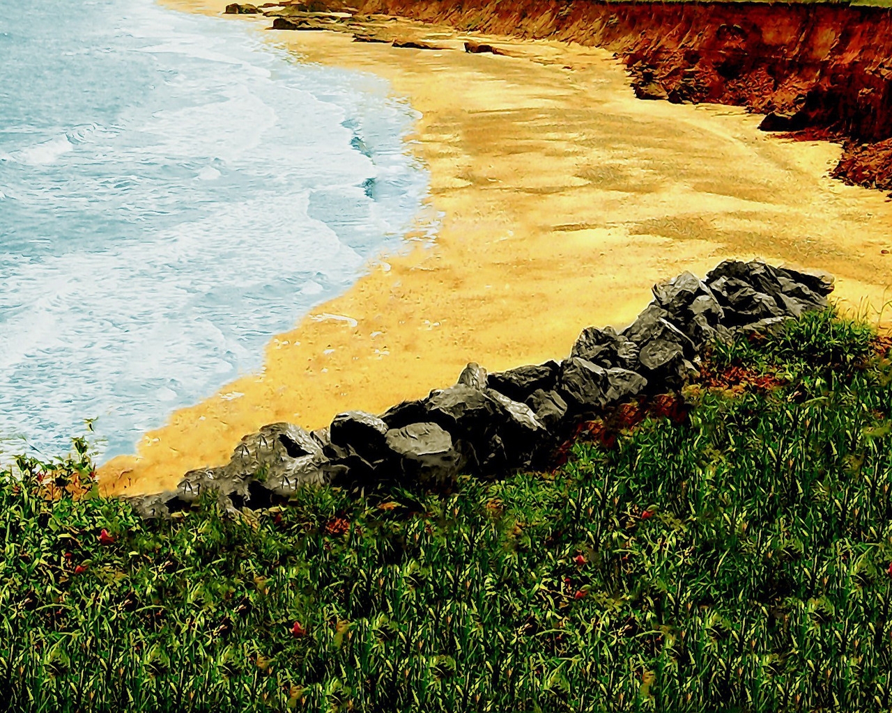 The Dream Beach for 1280 x 1024 resolution