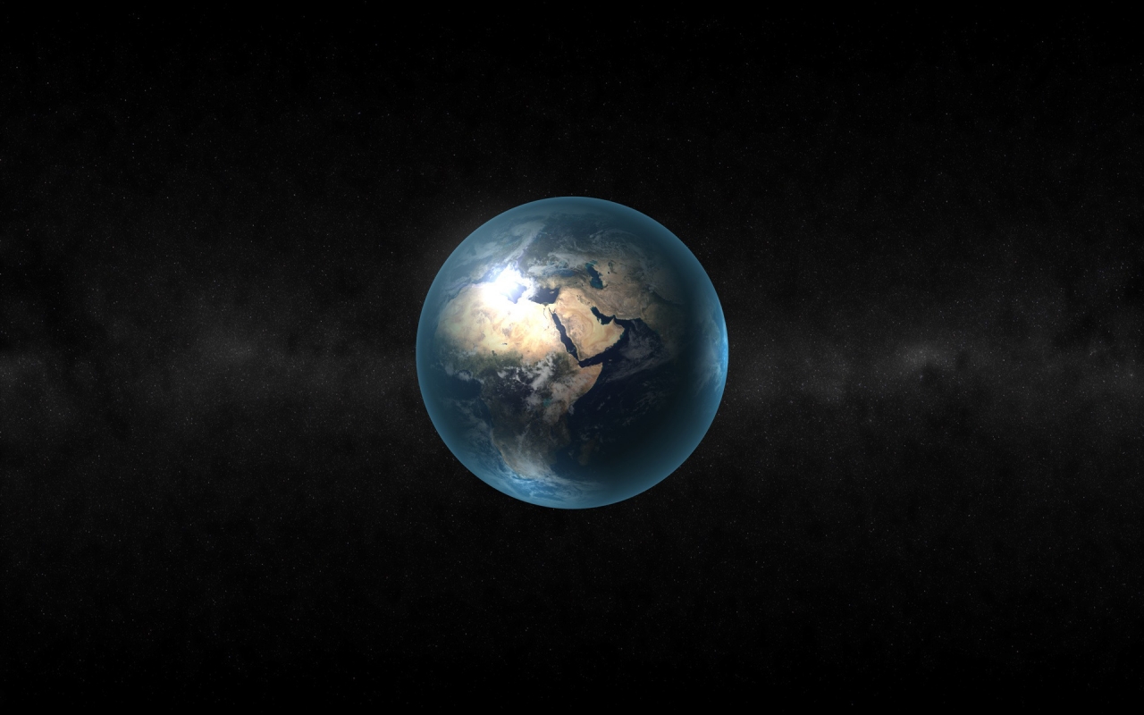 The Earth for 1280 x 800 widescreen resolution