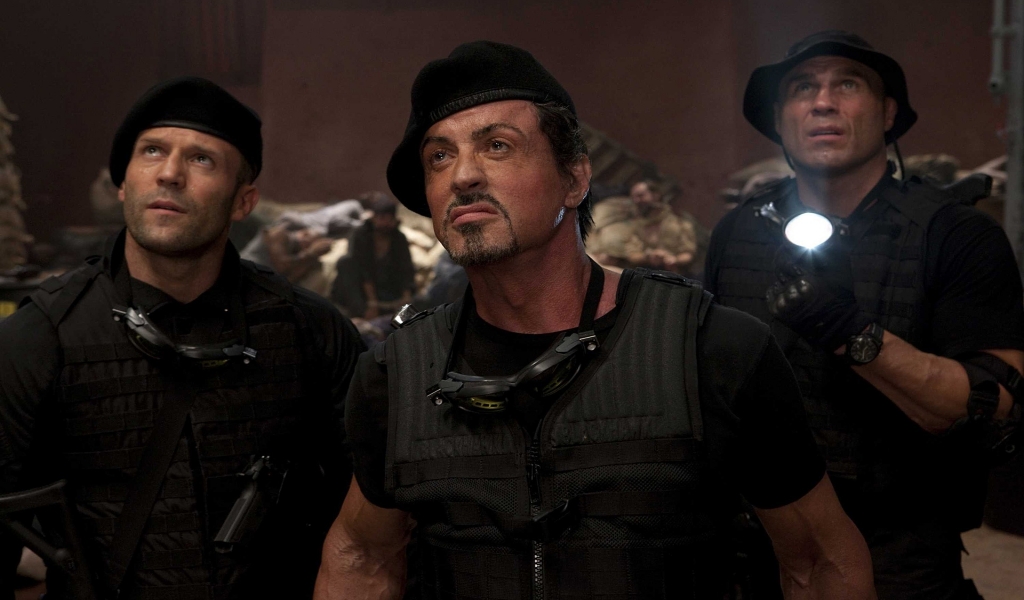 The Expendables 2010 for 1024 x 600 widescreen resolution
