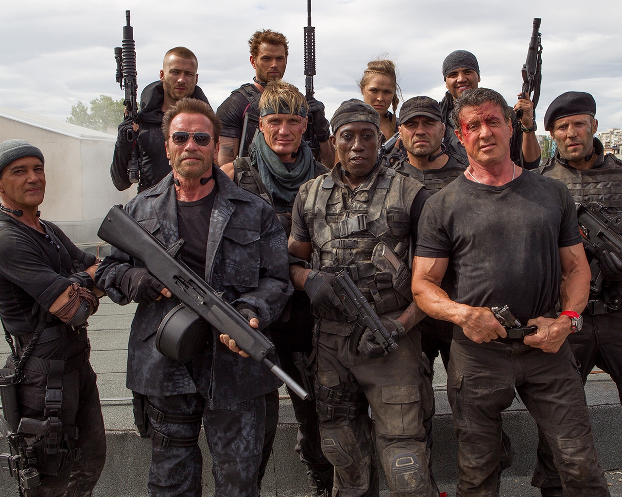 The Expendables 3 Cast for 1280 x 1024 resolution