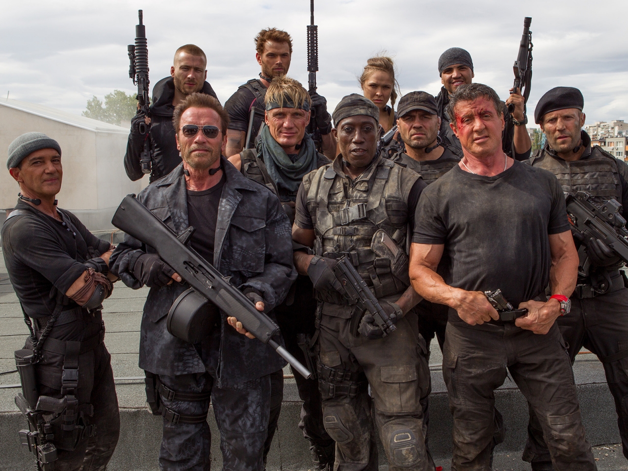 The Expendables 3 Cast for 1280 x 960 resolution