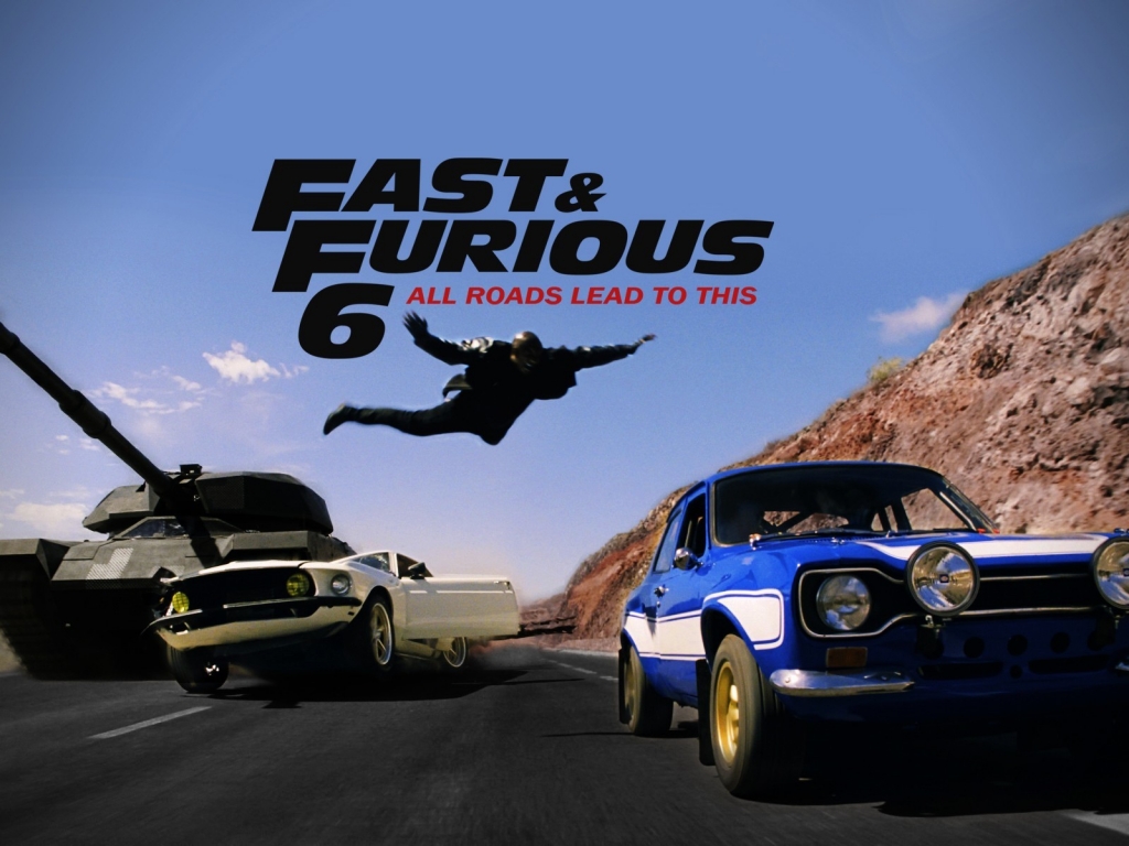 The Fast and Furious 6 for 1024 x 768 resolution