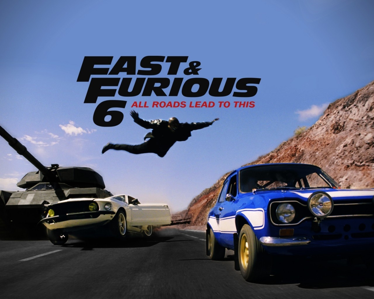 The Fast and Furious 6 for 1280 x 1024 resolution
