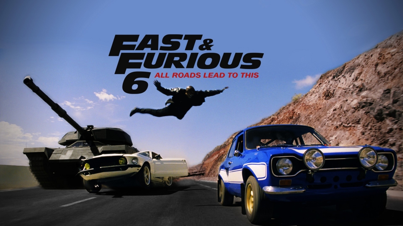 The Fast and Furious 6 for 1280 x 720 HDTV 720p resolution