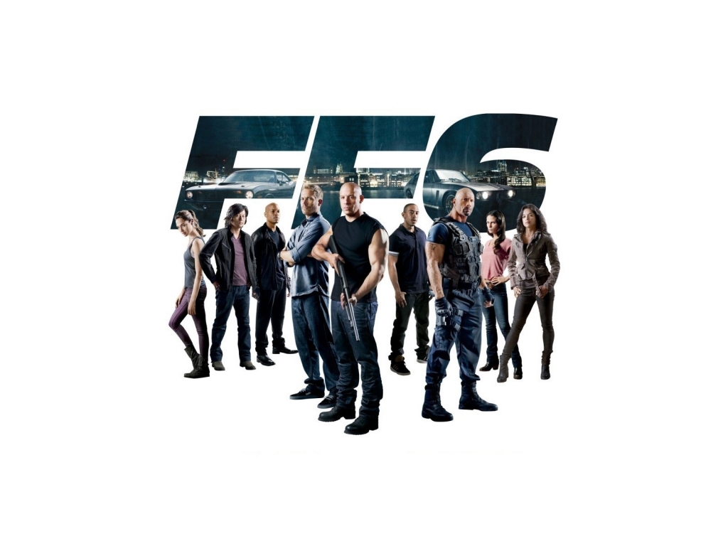 The Fast and the Furious 6 Poster for 1024 x 768 resolution