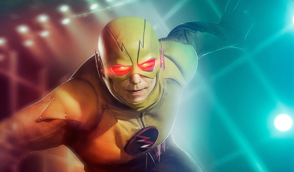The Flash Character for 1024 x 600 widescreen resolution