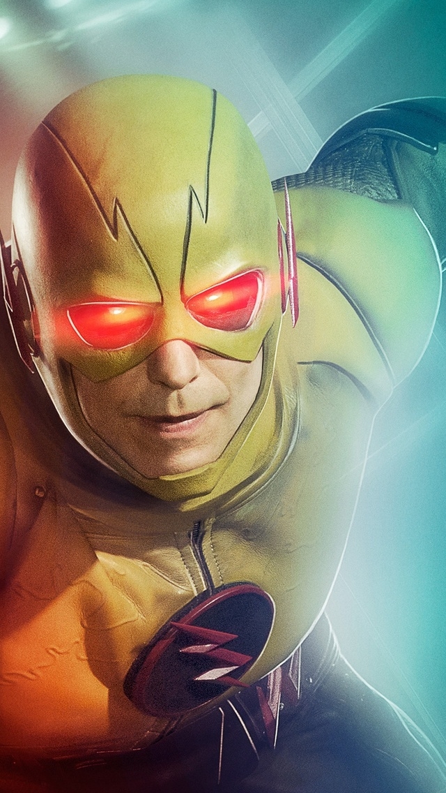 The Flash Character for 640 x 1136 iPhone 5 resolution