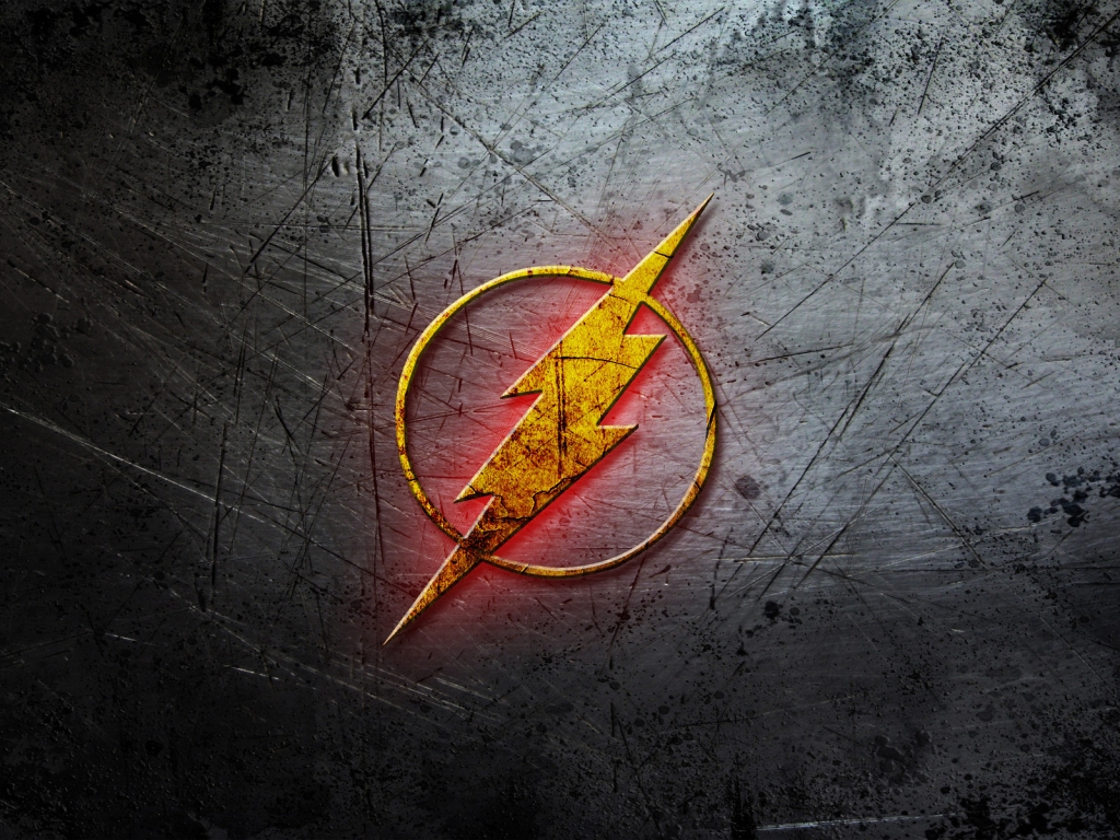 The Flash Logo for 1024 x 768 resolution