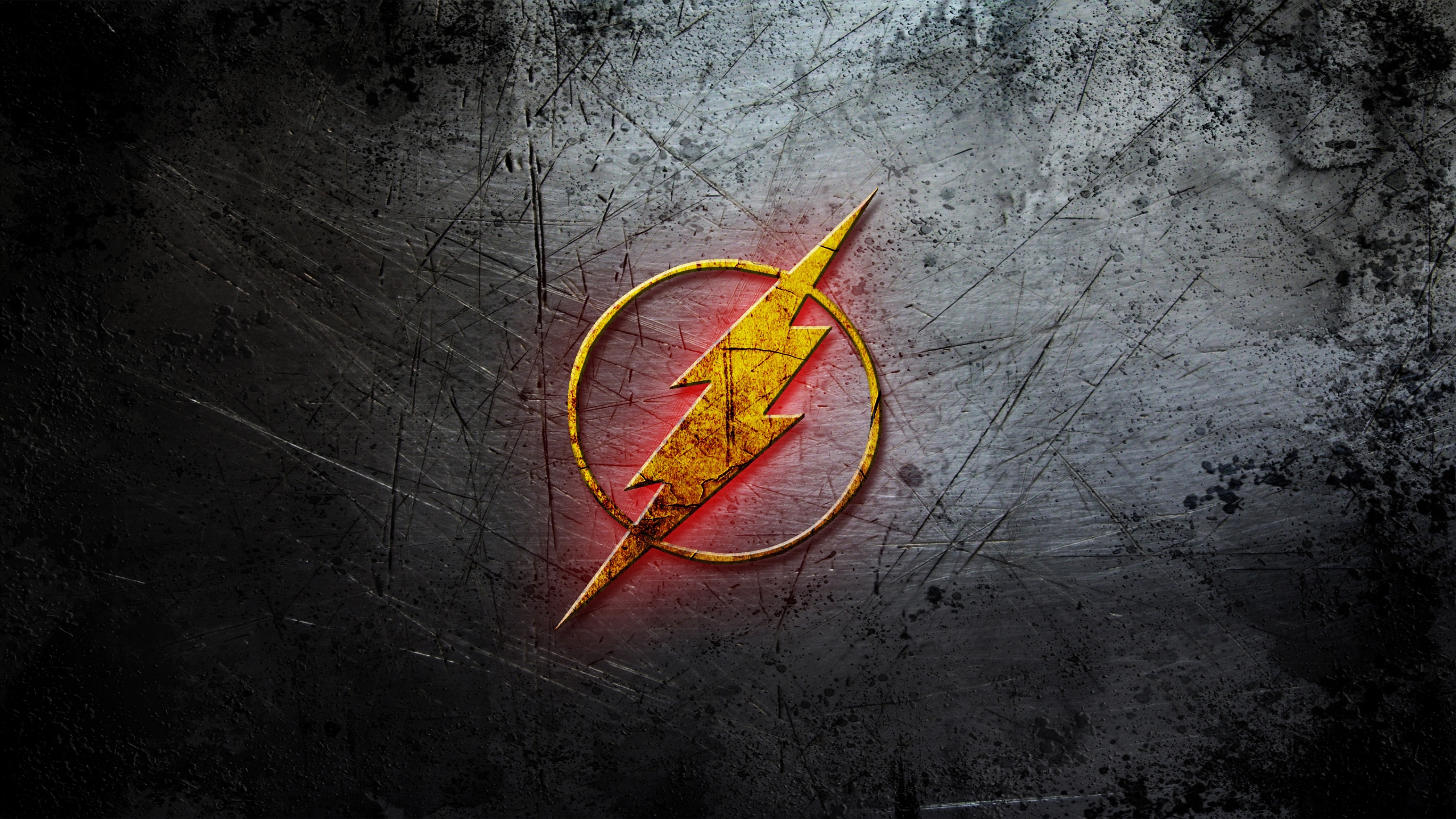 The Flash Logo for 2560x1440 HDTV resolution
