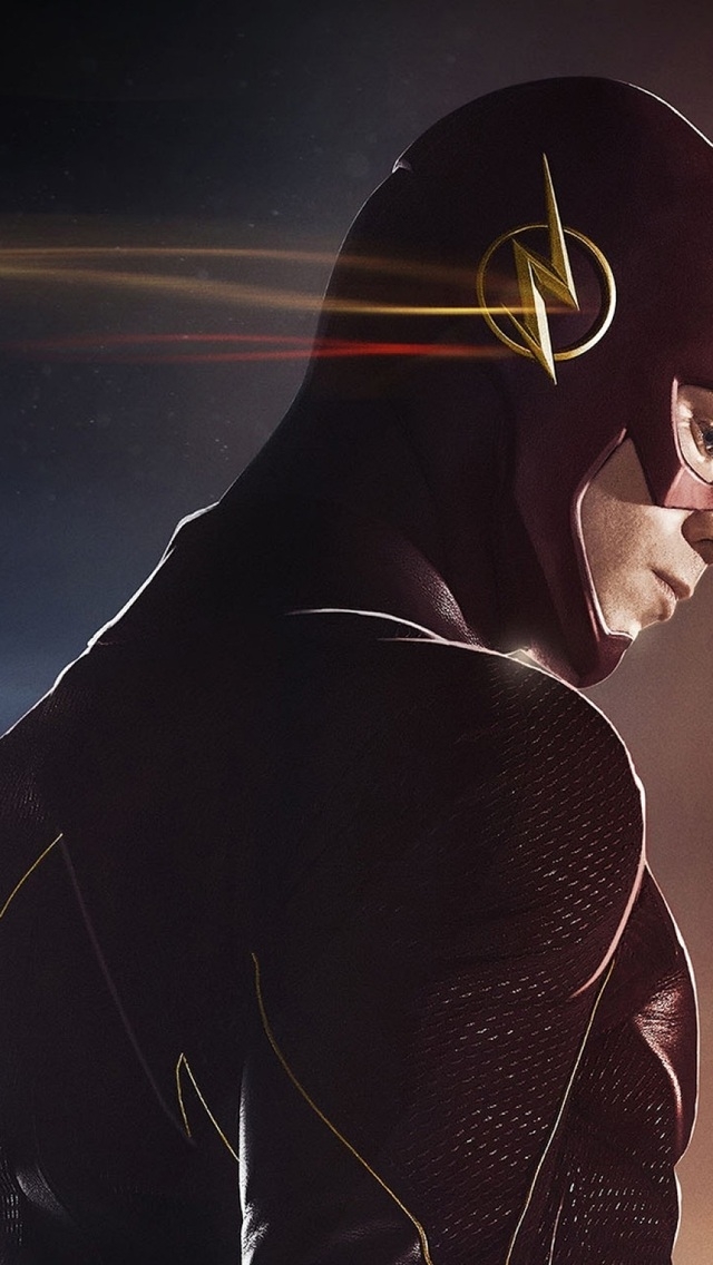The Flash Poster for 640 x 1136 iPhone 5 resolution
