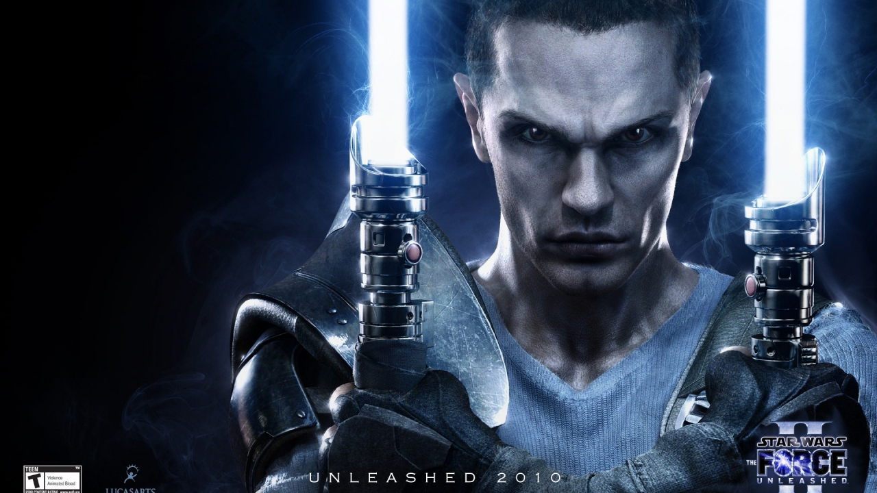 The Force Unleashed 2 for 1280 x 720 HDTV 720p resolution
