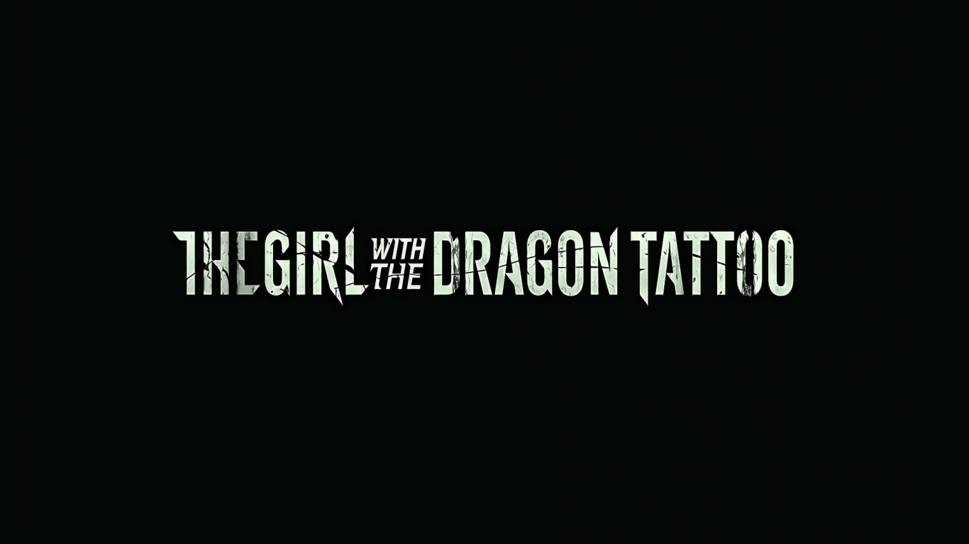 The Girl with the Dragon Tattoo for 1366 x 768 HDTV resolution