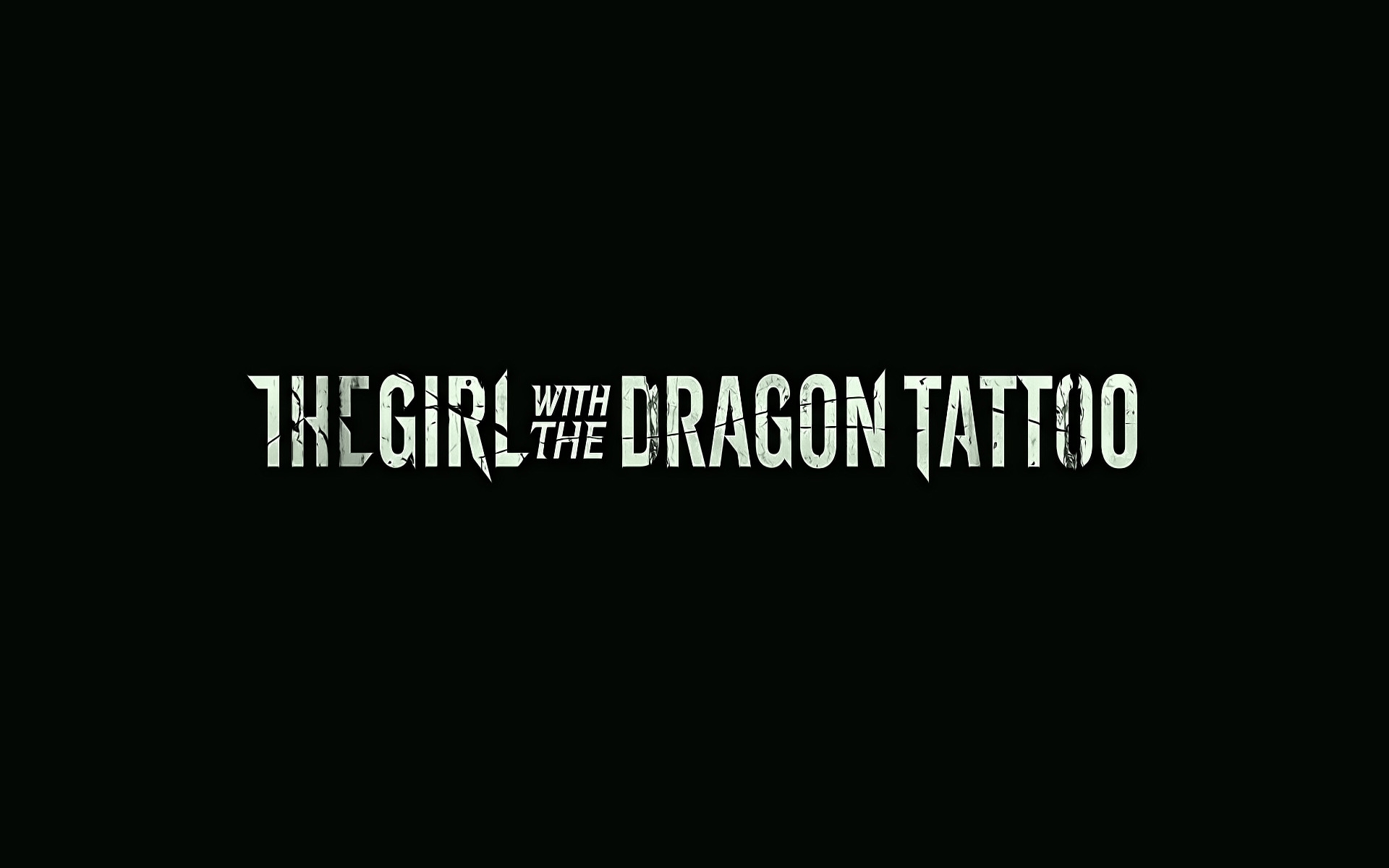 The Girl with the Dragon Tattoo for 1920 x 1200 widescreen resolution