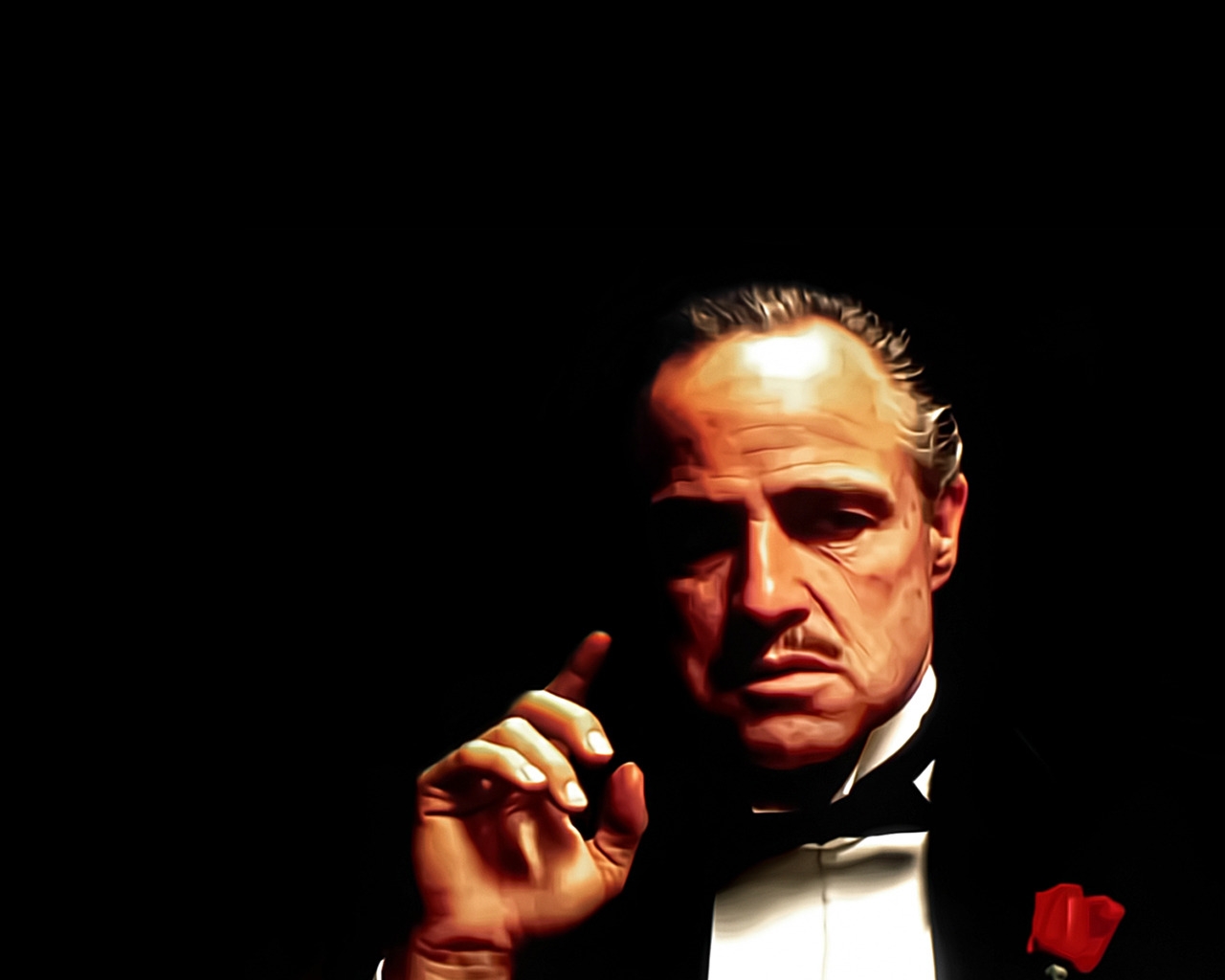 The Godfather Painting for 1280 x 1024 resolution