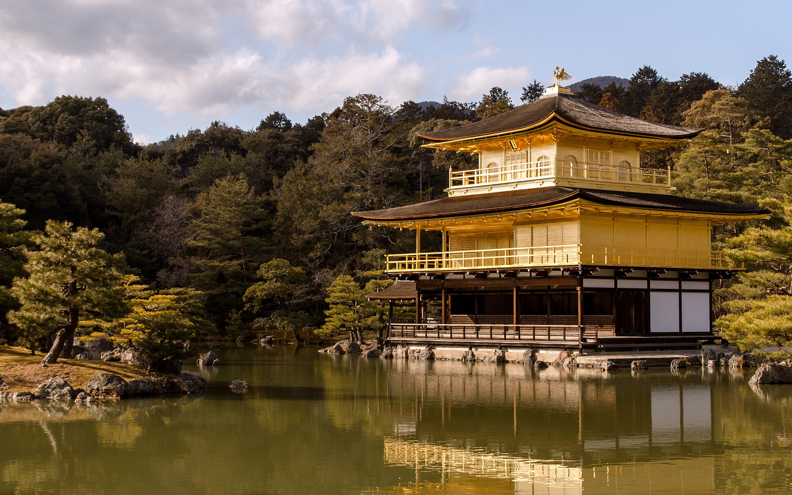 The Golden Pavilion for 2560 x 1600 widescreen resolution
