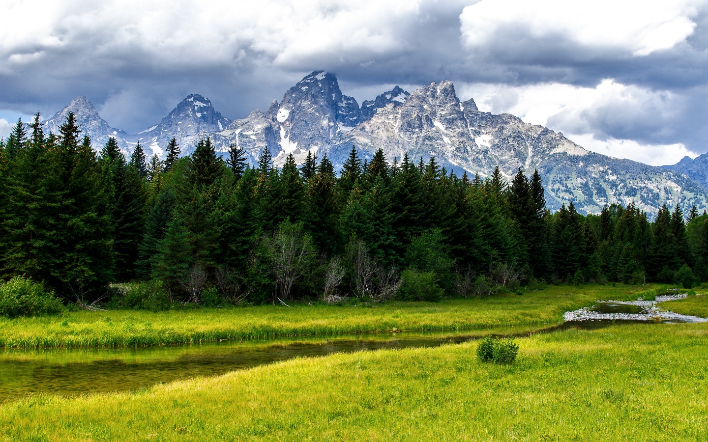 The Grand Tetons for 1440 x 900 widescreen resolution